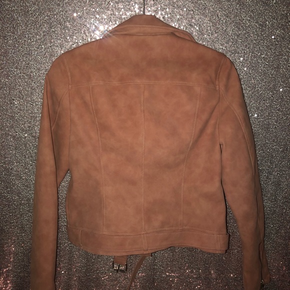 Forever 21 Faux Suede Moto Jacket - Picture 2 of 2